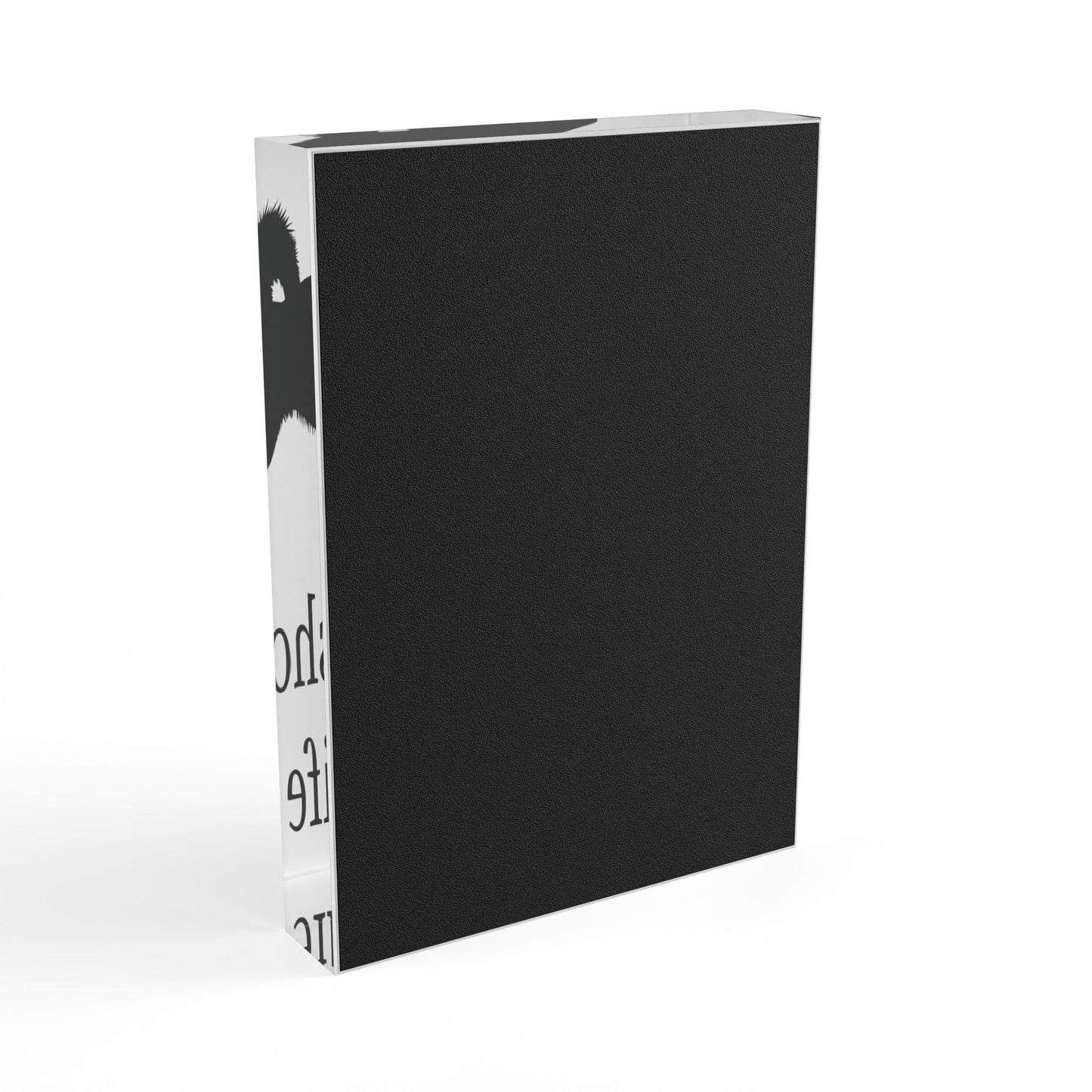 Sasshole Life Acrylic Photo Block