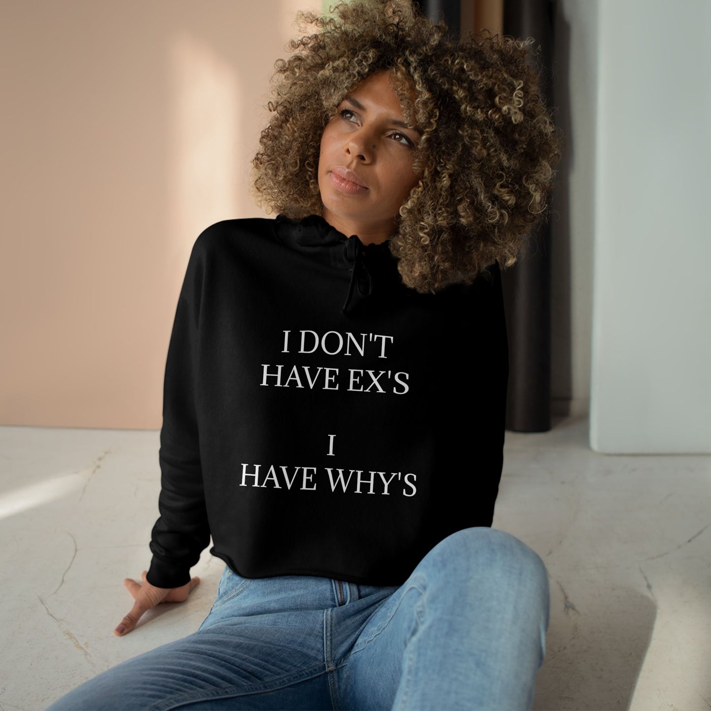 X's And Y's Women's Crop Hoodie
