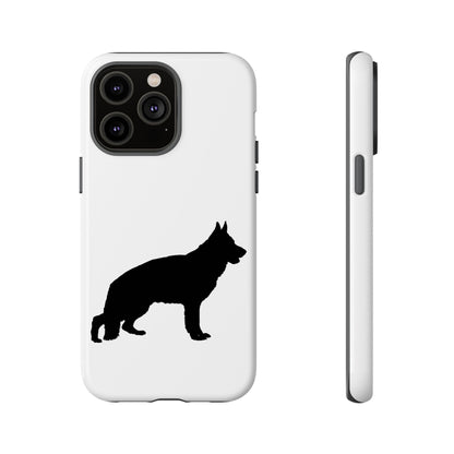 German Shepherd Silhouette iPhone Case