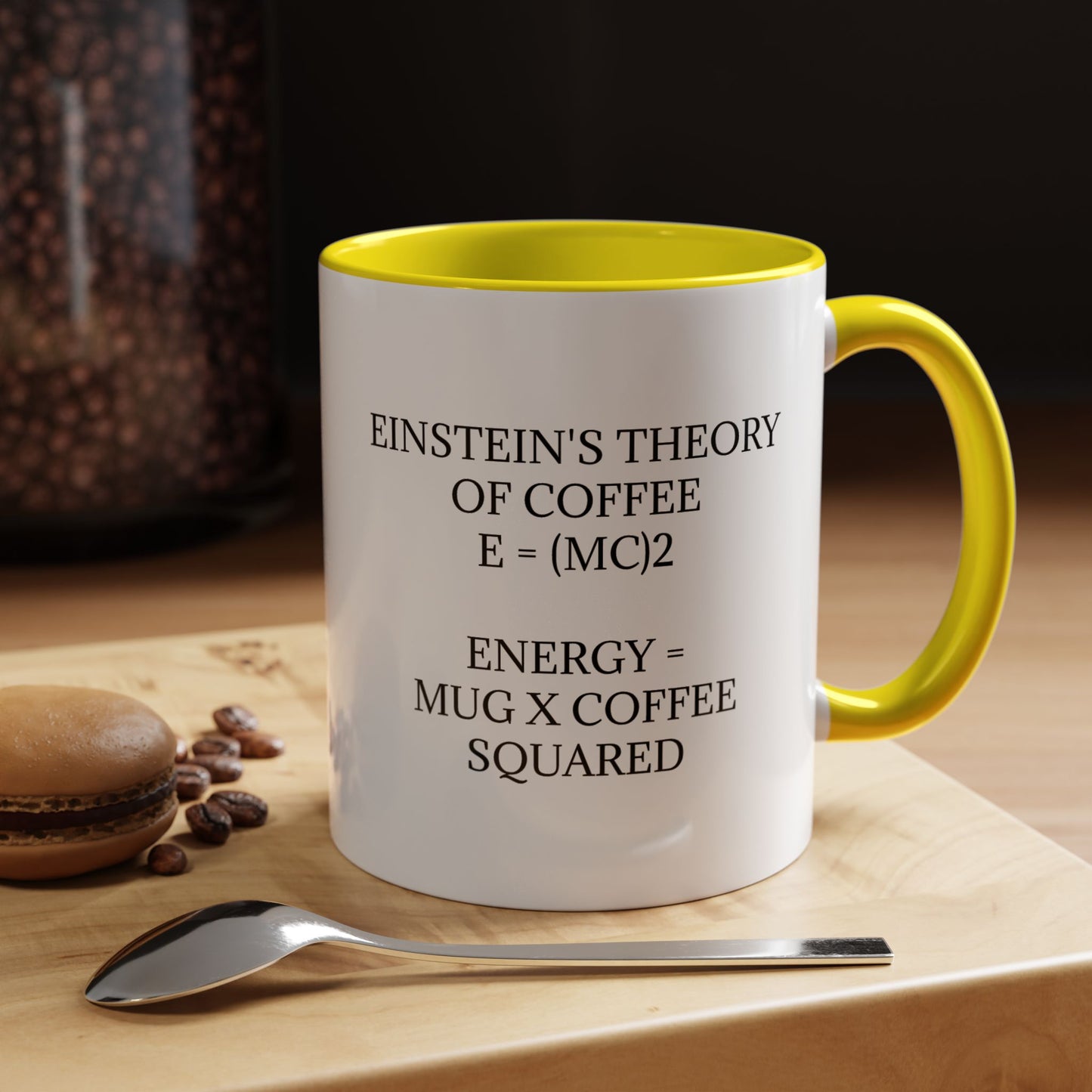 Einstein's Theory Of Coffee 2-Tone Coffee Mug