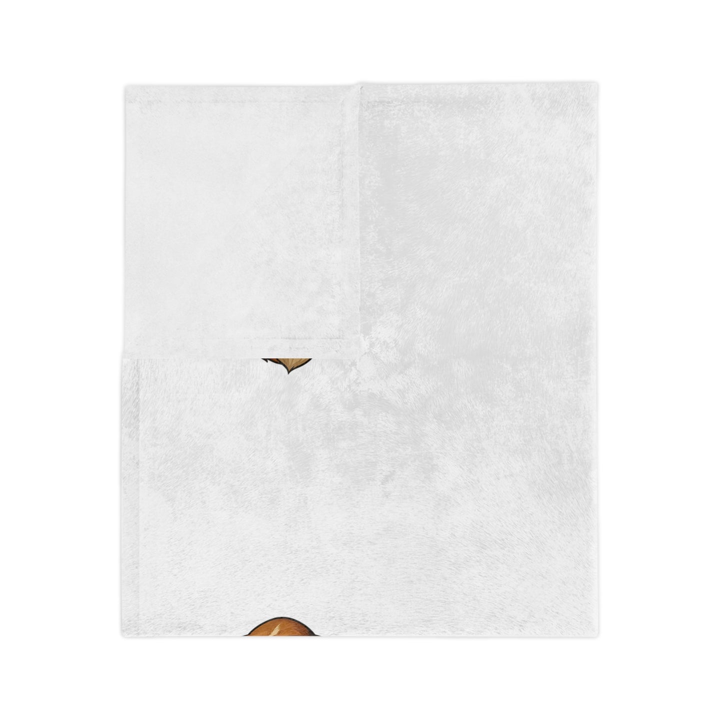 Basset Hound Head Velveteen Microfiber Blanket