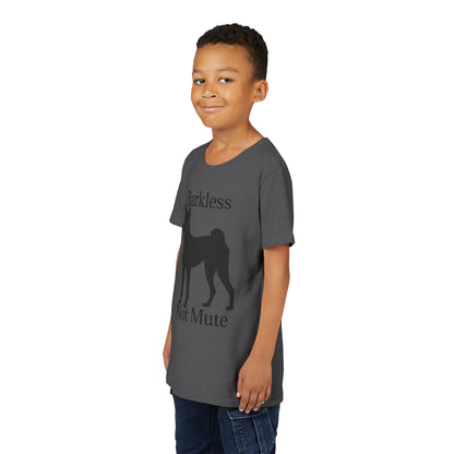 Barkless Not Mute Youth Unisex Short Sleeve Crewneck Tee