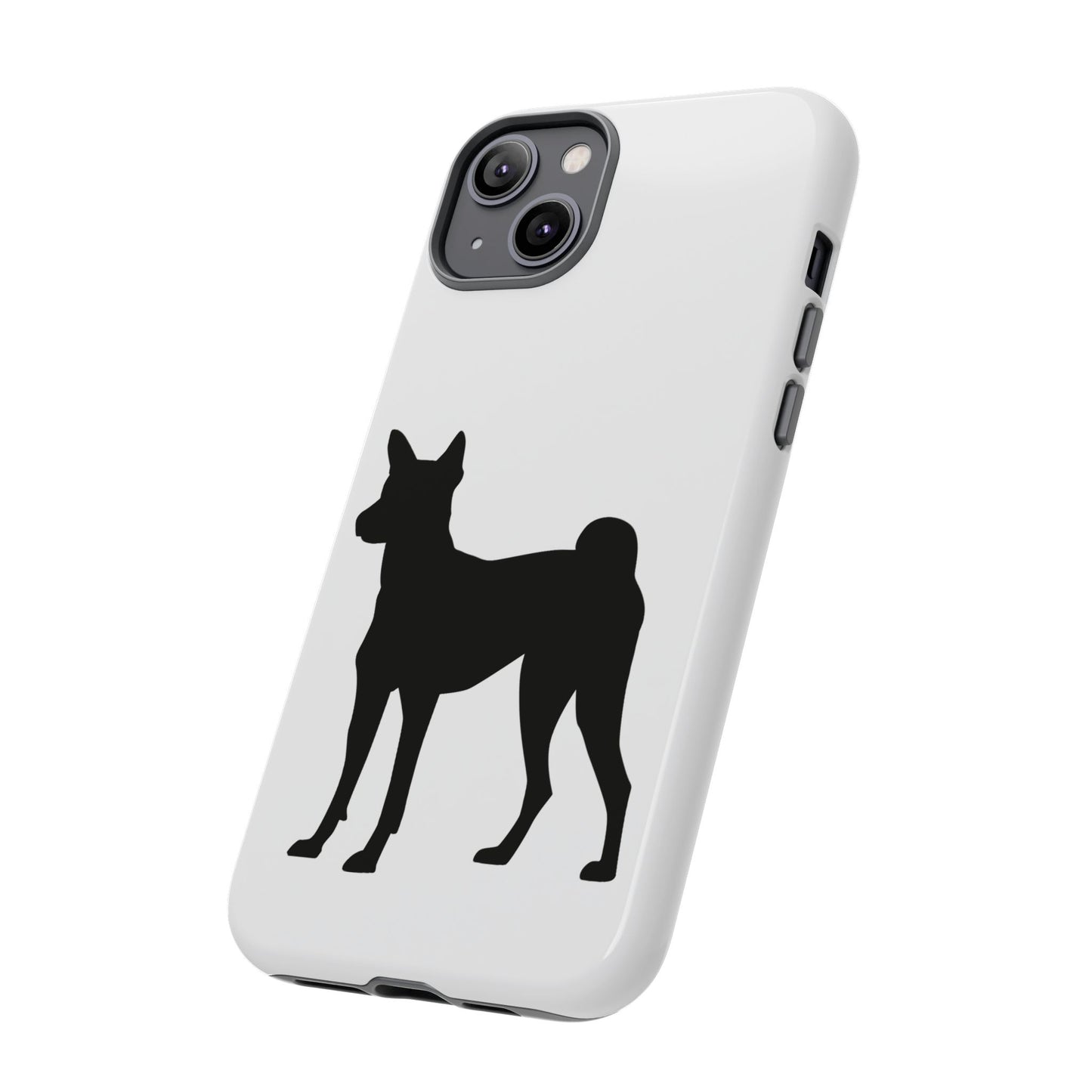 Basenji Silhouette iPhone Case