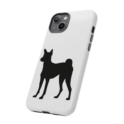 Basenji Silhouette iPhone Case