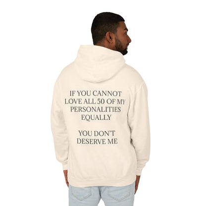 50 Personalities Unisex Lightweight Hoodie