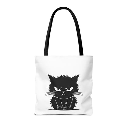 Angry Cat Tote Bag