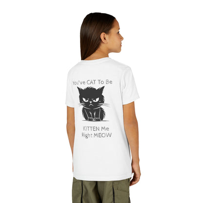 Kitten Me Youth Unisex Short Sleeve Crewneck Tee