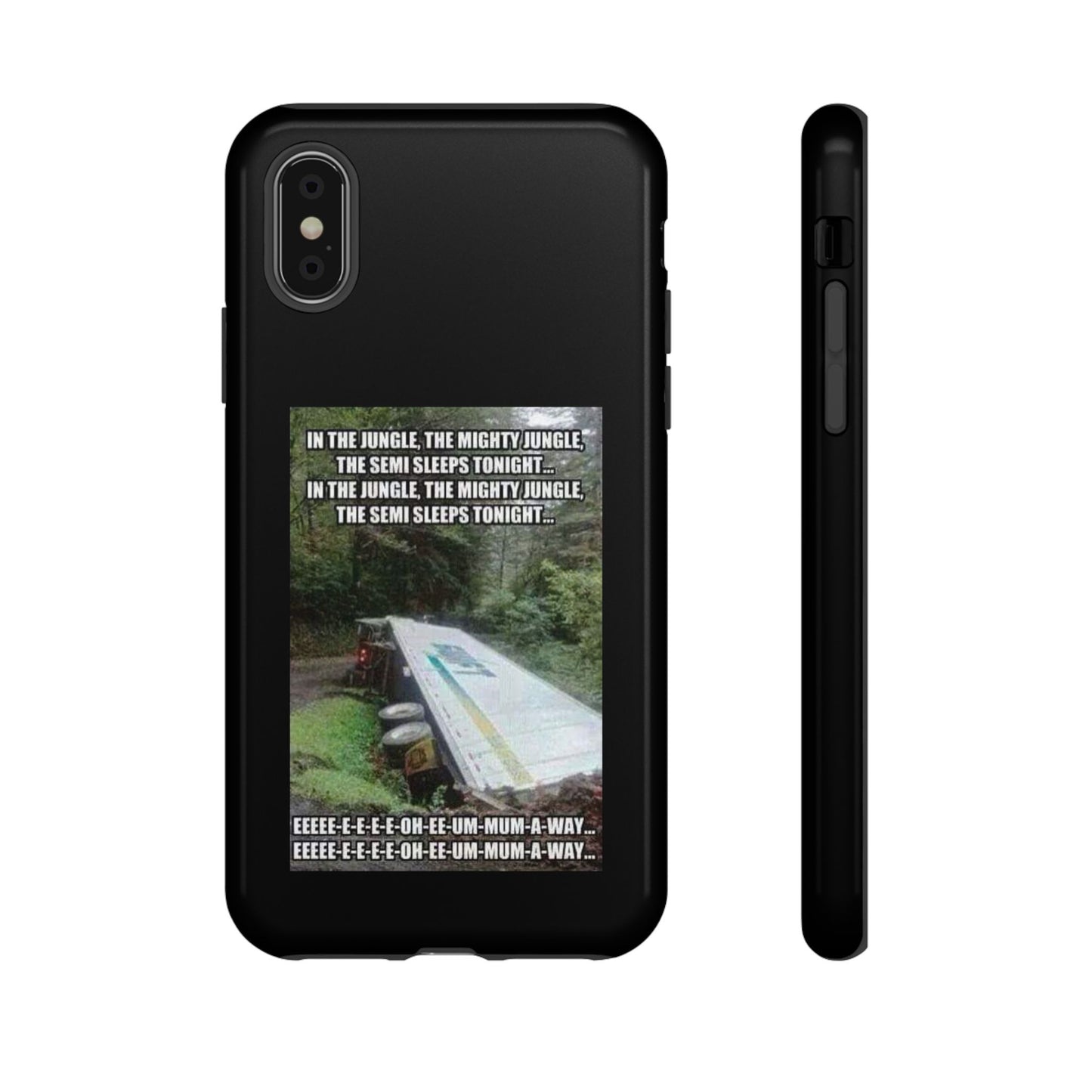 Semi Sleeps iPhone Case