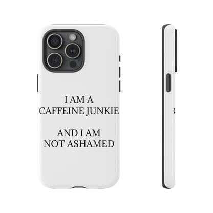 Caffeine Junkie iPhone Case