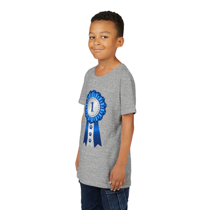 Show Ribbon Youth Unisex Short Sleeve Crewneck Tee