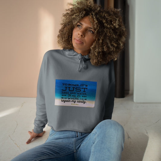 Dr. Beach Women's Crop Hoodie