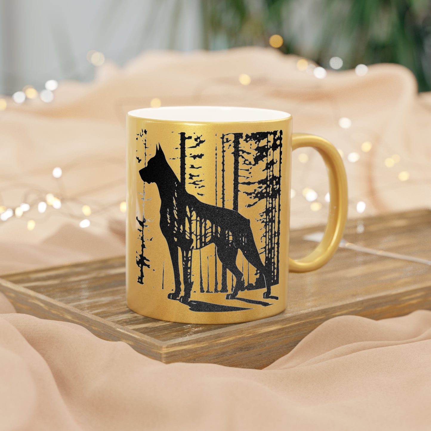 Guardian Of The Forest Metallic Coffee Mug