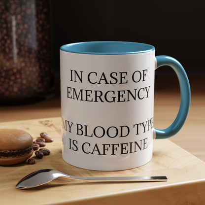 Blood Type 2-Tone Coffee Mug