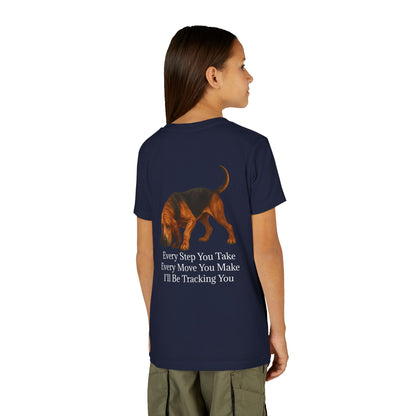 Tracking You Youth Unisex Short Sleeve Crewneck Tee