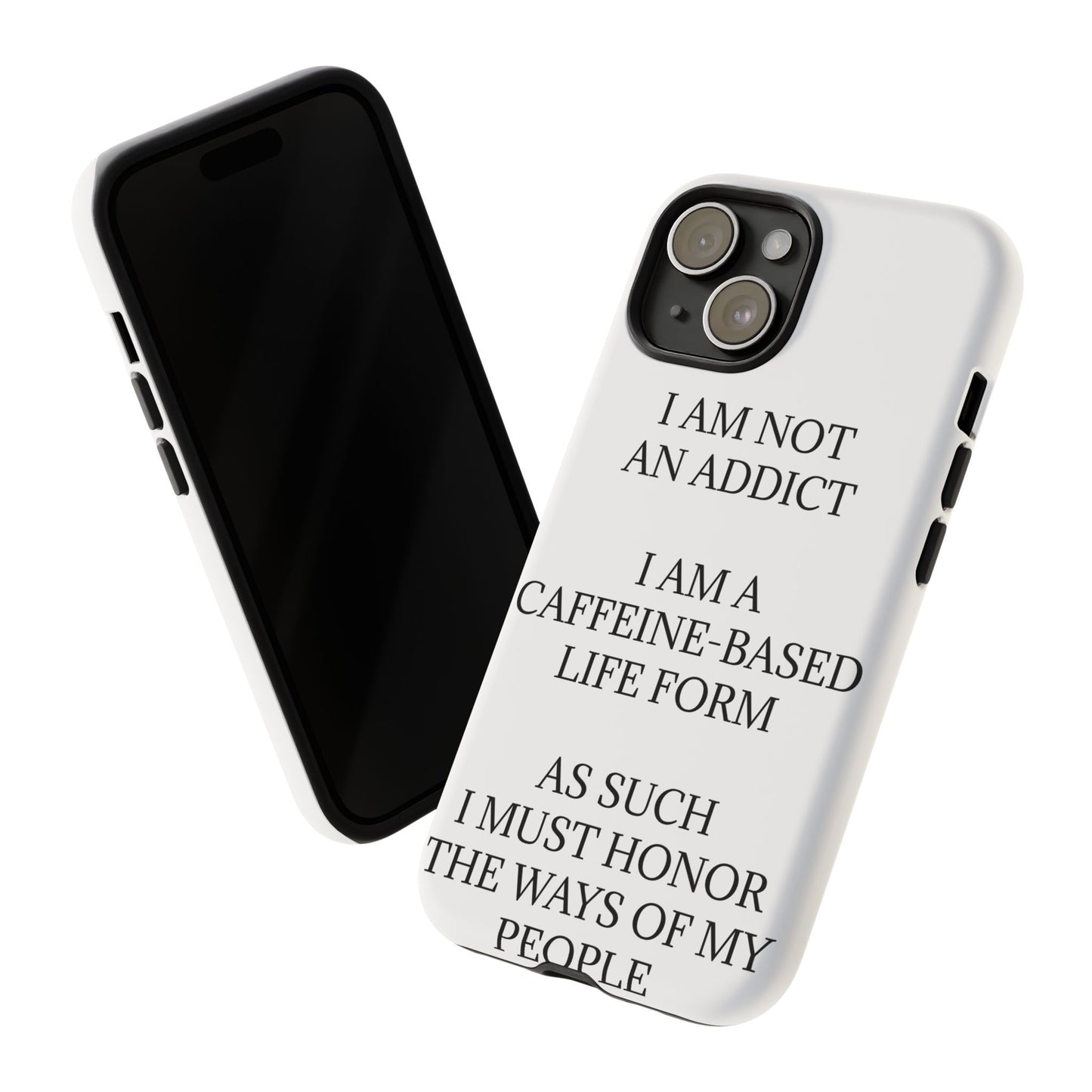 Not An Addict iPhone Case