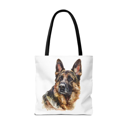 German Shepherd Head Tote Bag