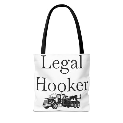 Legal H**ker Heavy Tow Truck Tote Bag