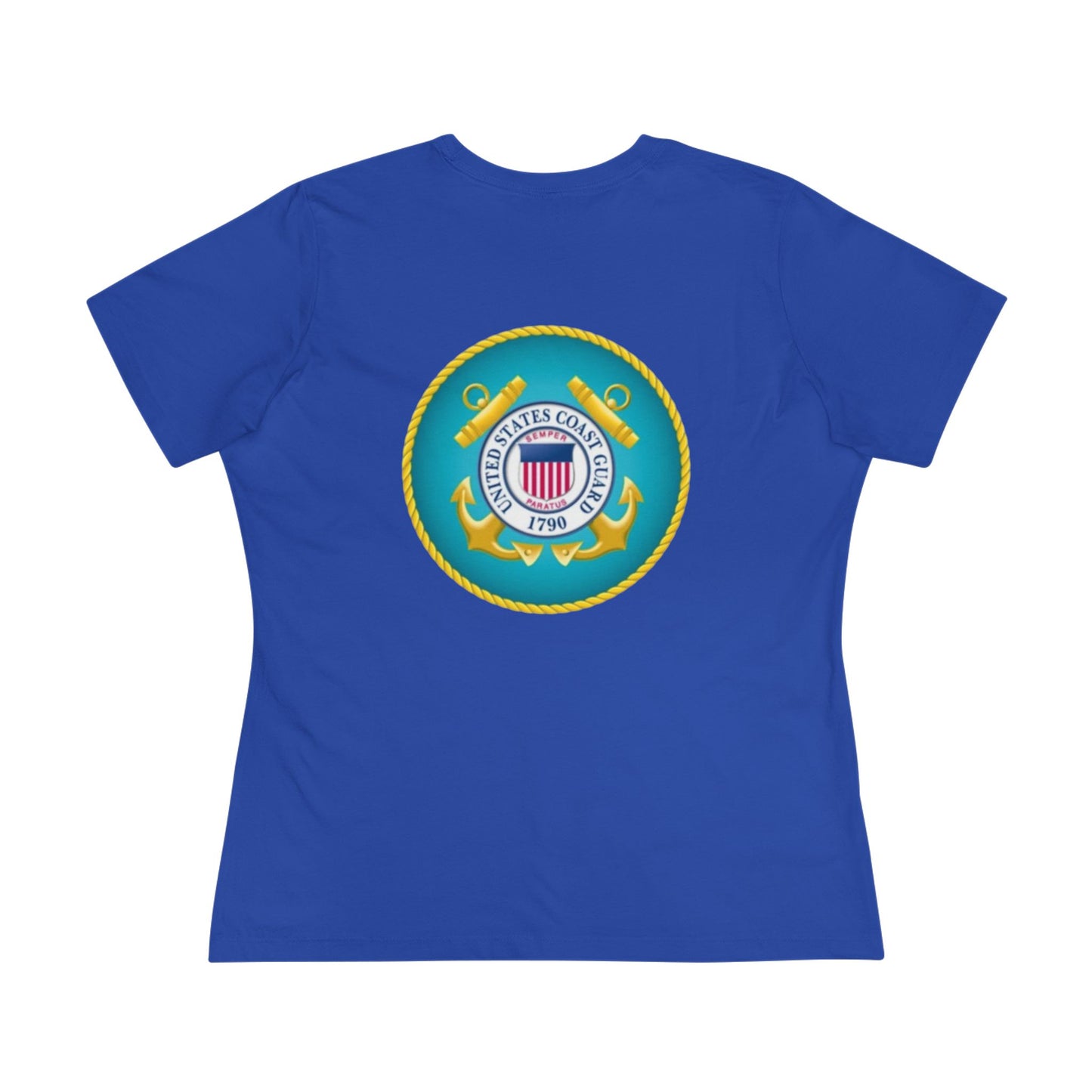US Coast Guard Women's Short Sleeve Crewneck Tee