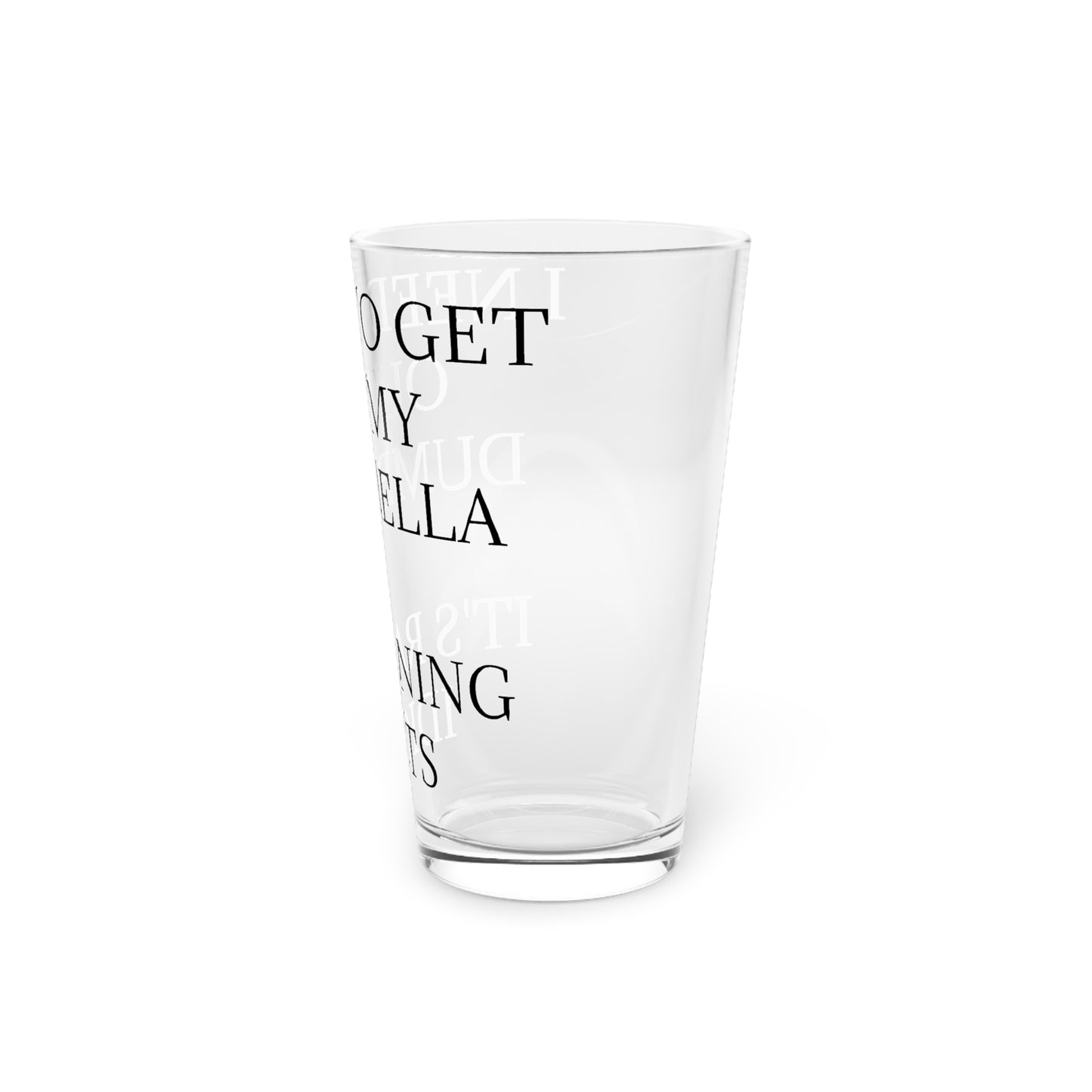 Dumbrella  Drinking Glass