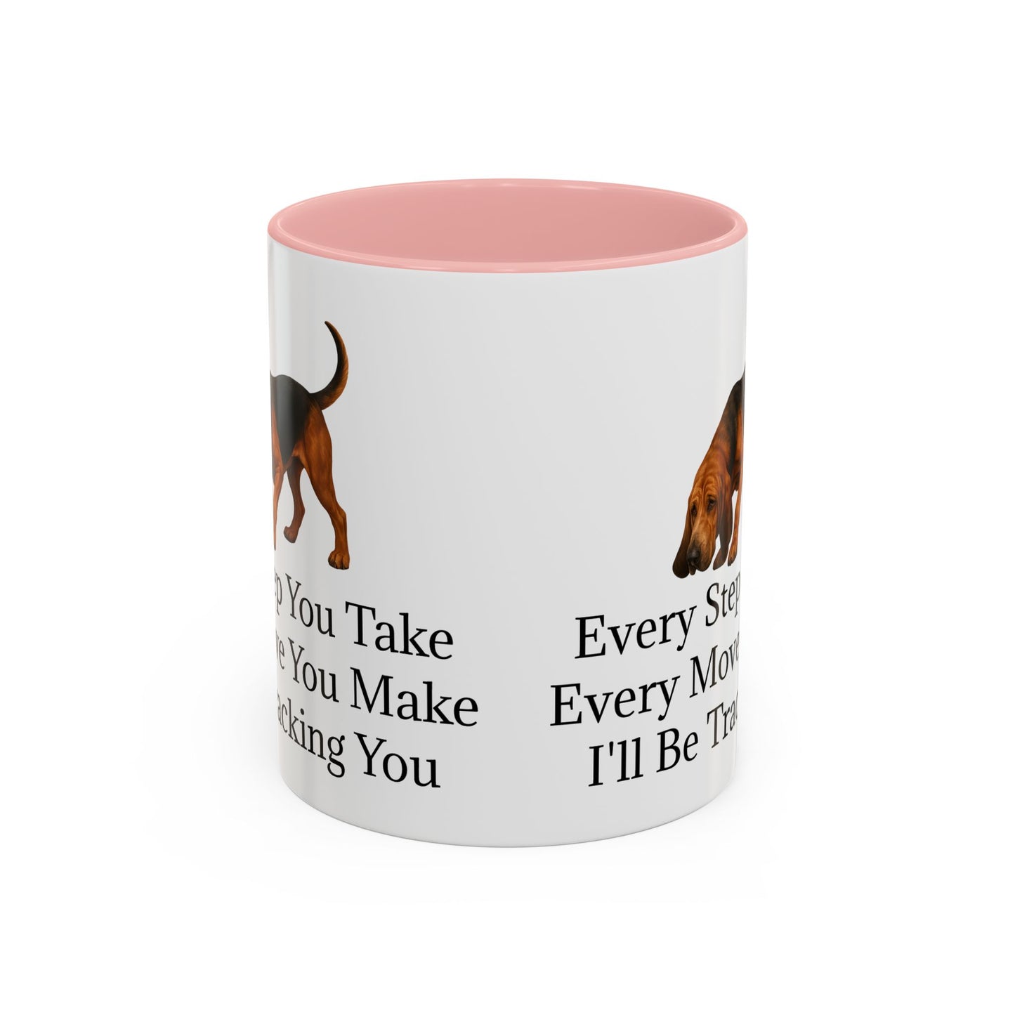Tracking You 2-Tone Coffee Mug