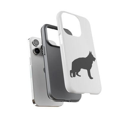 German Shepherd Silhouette iPhone Case