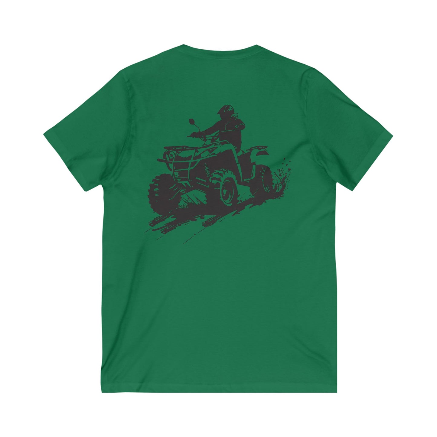 Slingin' Mud Quad Unisex Short Sleeve V-Neck Tee