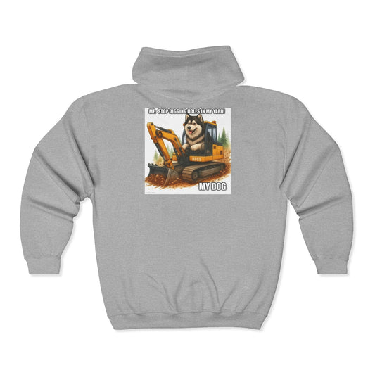 Digmaster Unisex Full Zip Hoodie