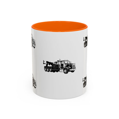 Heavy Tow Truck 2-Tone Coffee Mug