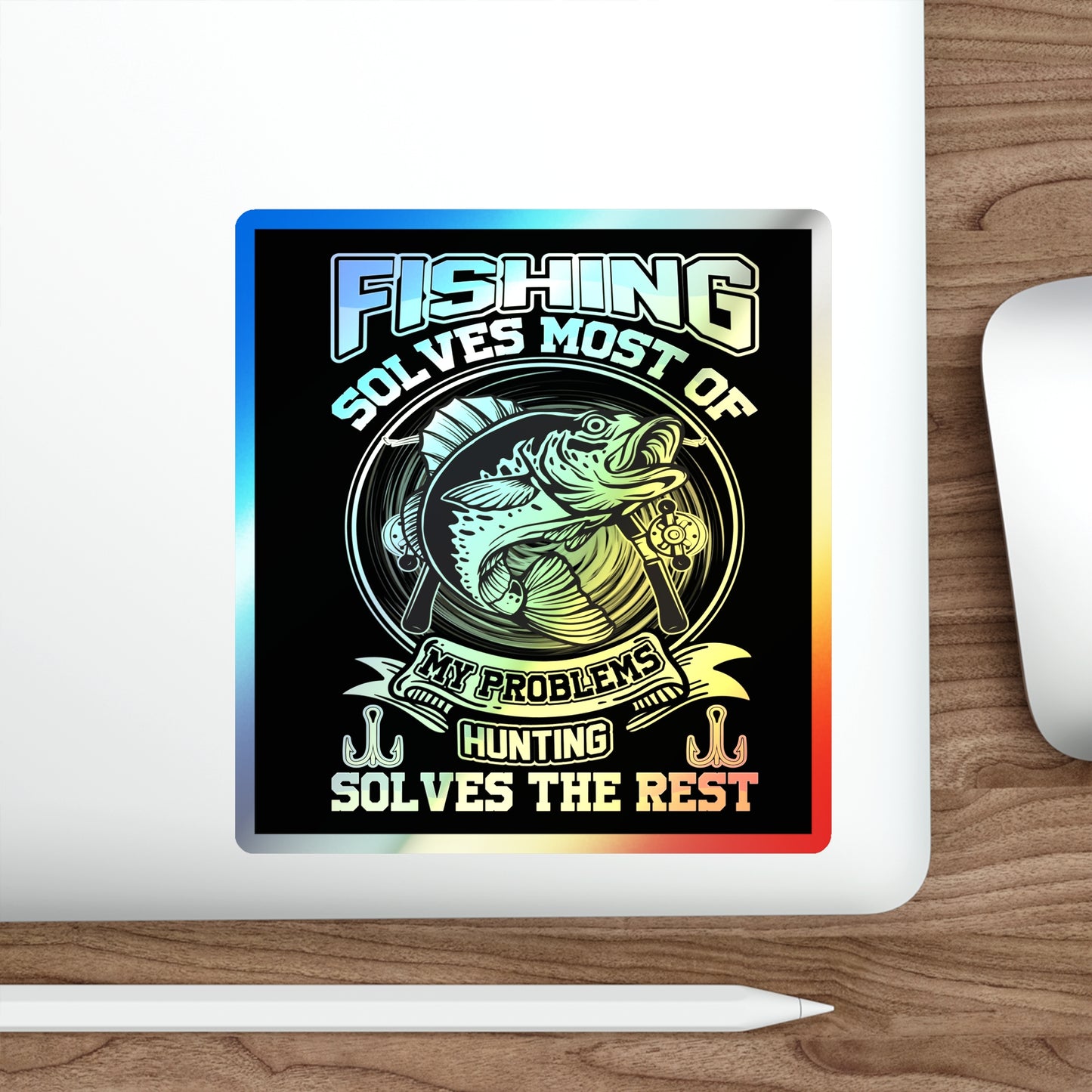 Problem Solving Holographic Sticker