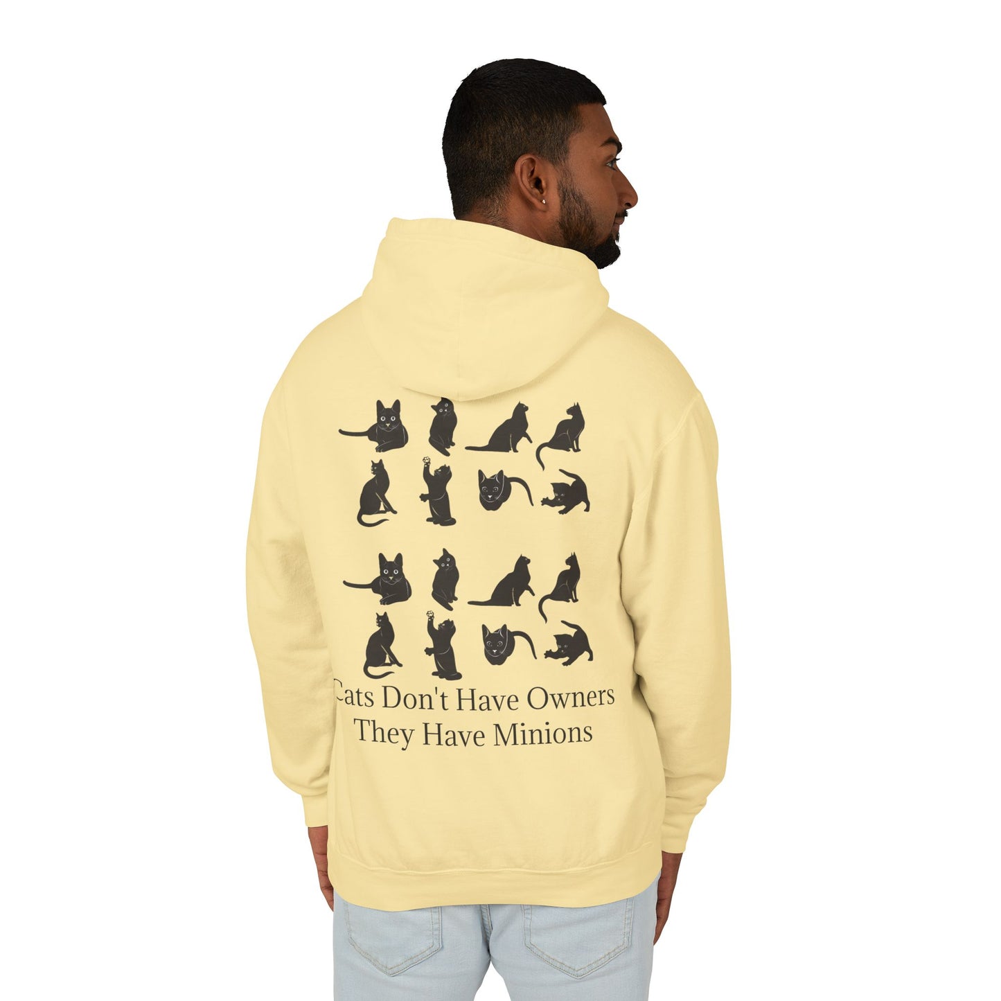 Cat Minions Unisex Lightweight Hoodie
