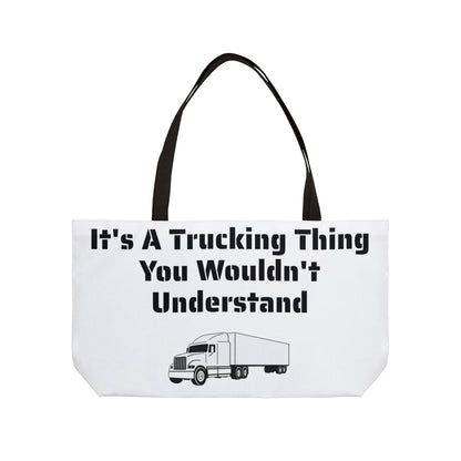 Trucking Thing Weekender Tote Bag