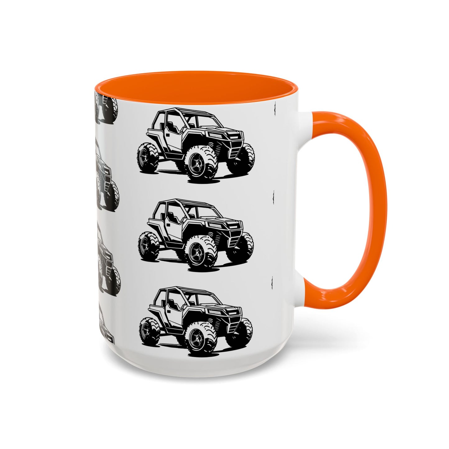Off The Beaten Path Side By Side 2-Tone Coffee Mug