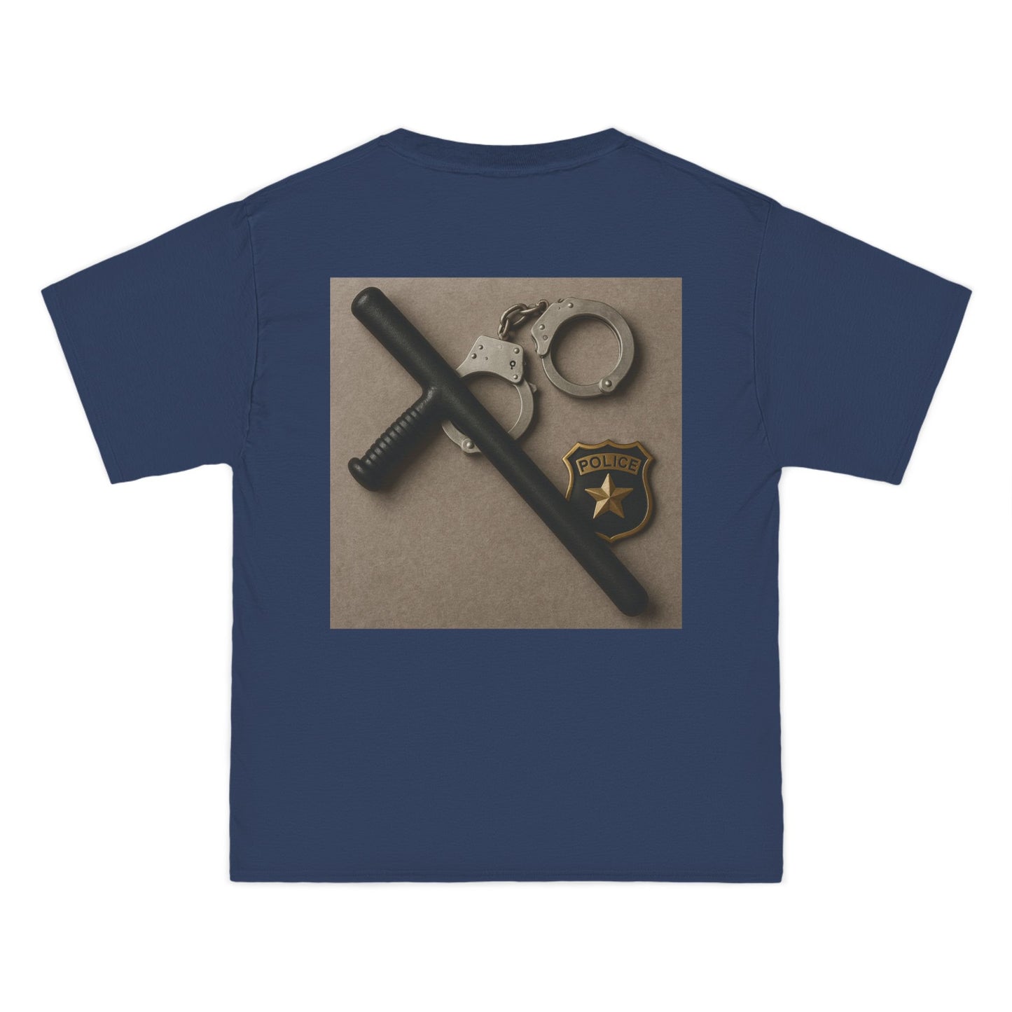 Law Enforcement Appreciation Men's Short-Sleeve Crewneck Tee