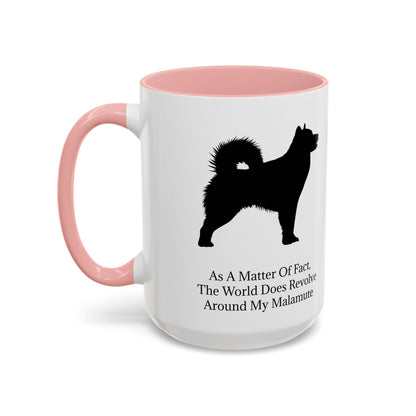 Matter Of Fact Malamute 2-Tone Coffee Mug