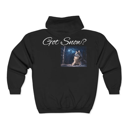 Got Snow? Unisex Full Zip Hoodie