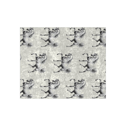 Fancy Pants Crushed Velvet Blanket
