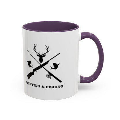 Hunting/Fishing 2-Tone Coffee Mug
