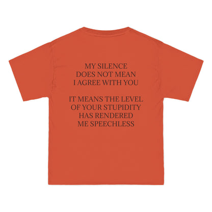 Speechless Men's Short-Sleeve Crewneck Tee