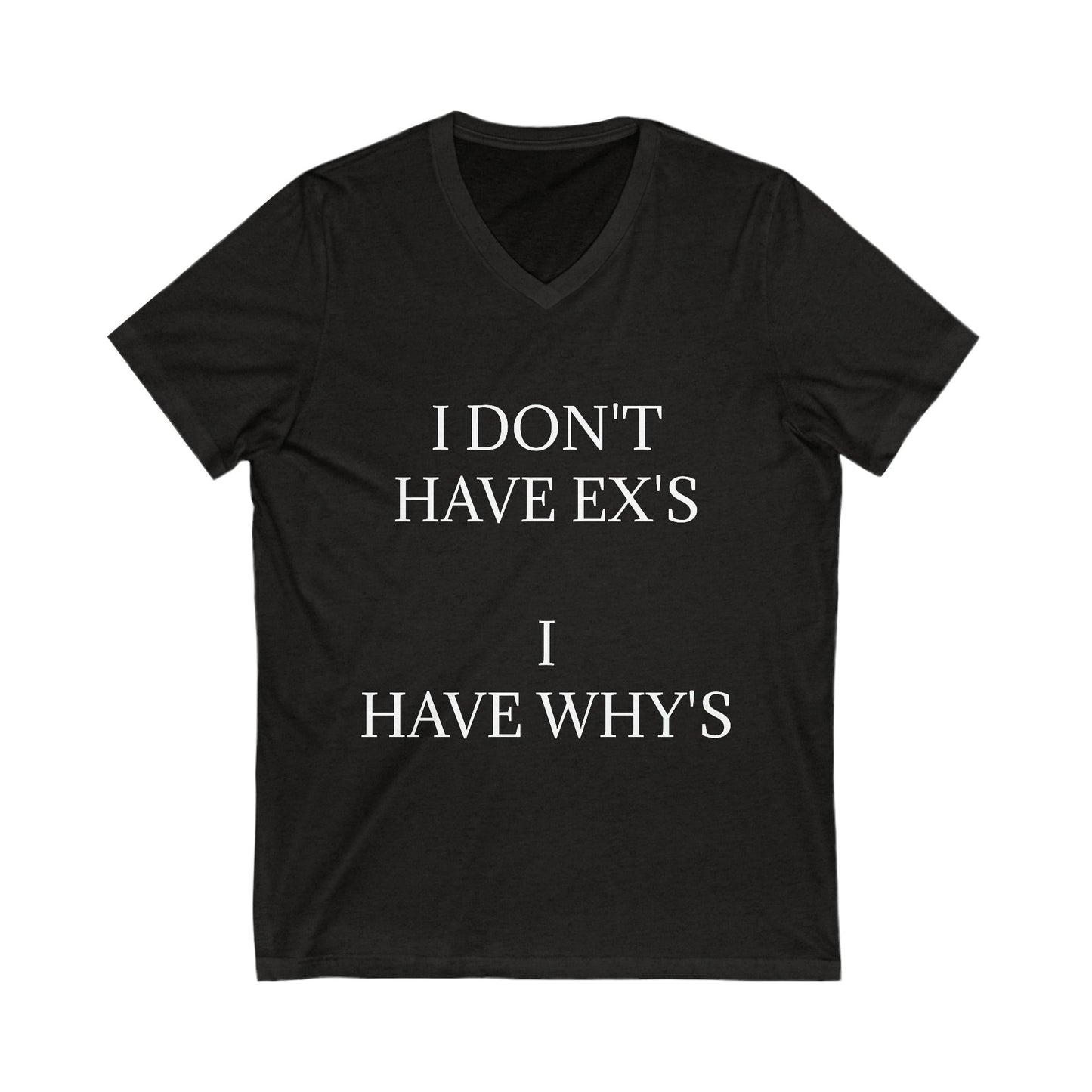 X's And Y's Unisex Short Sleeve V-Neck Tee