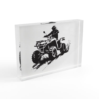 Slingin' Mud Quad Acrylic Photo Block