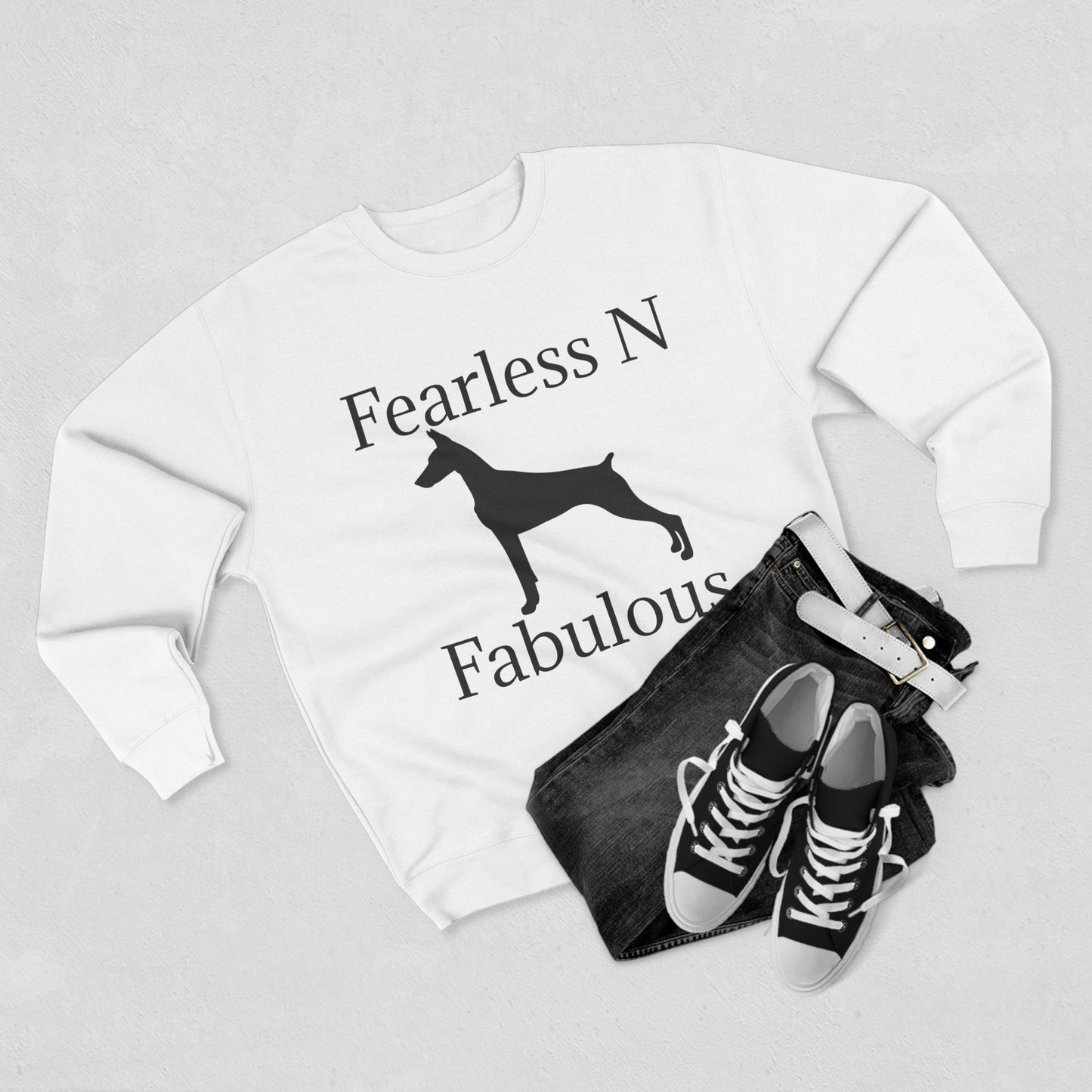 Fearless N Fabulous Unisex Crewneck Sweatshirt