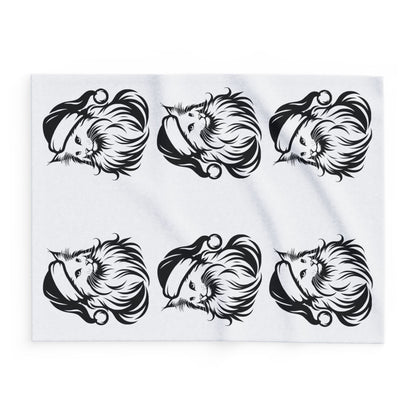 Santa Paws Cat Arctic Fleece Blanket