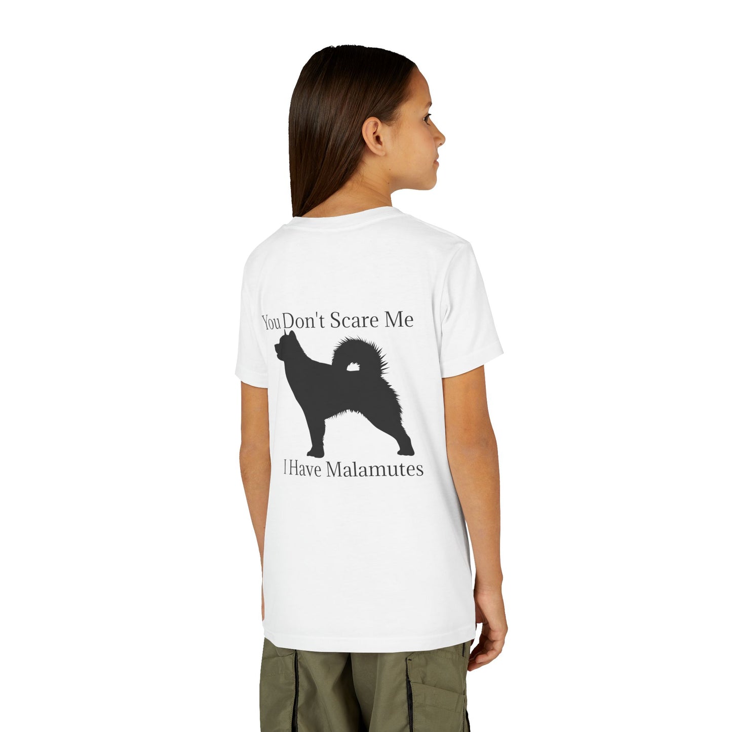 You Don't Scare Me Youth Unisex Short Sleeve Crewneck Tee