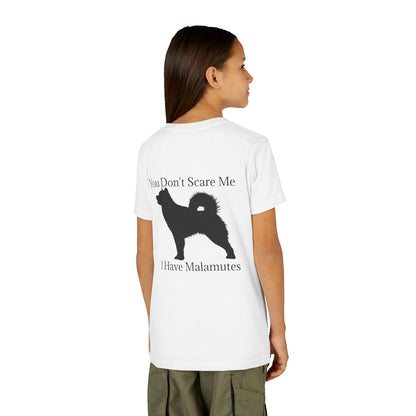 You Don't Scare Me Youth Unisex Short Sleeve Crewneck Tee
