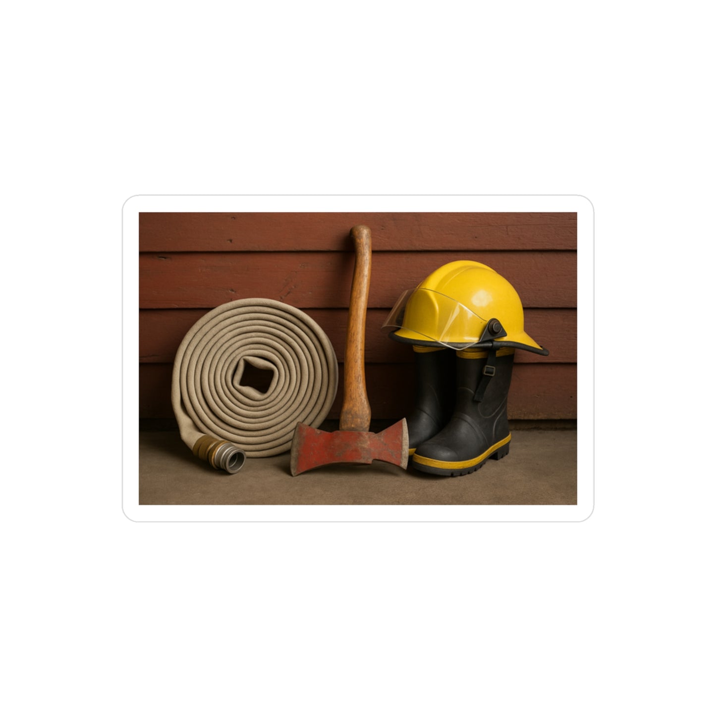 Fire/Rescue Appreciation Vinyl Decal