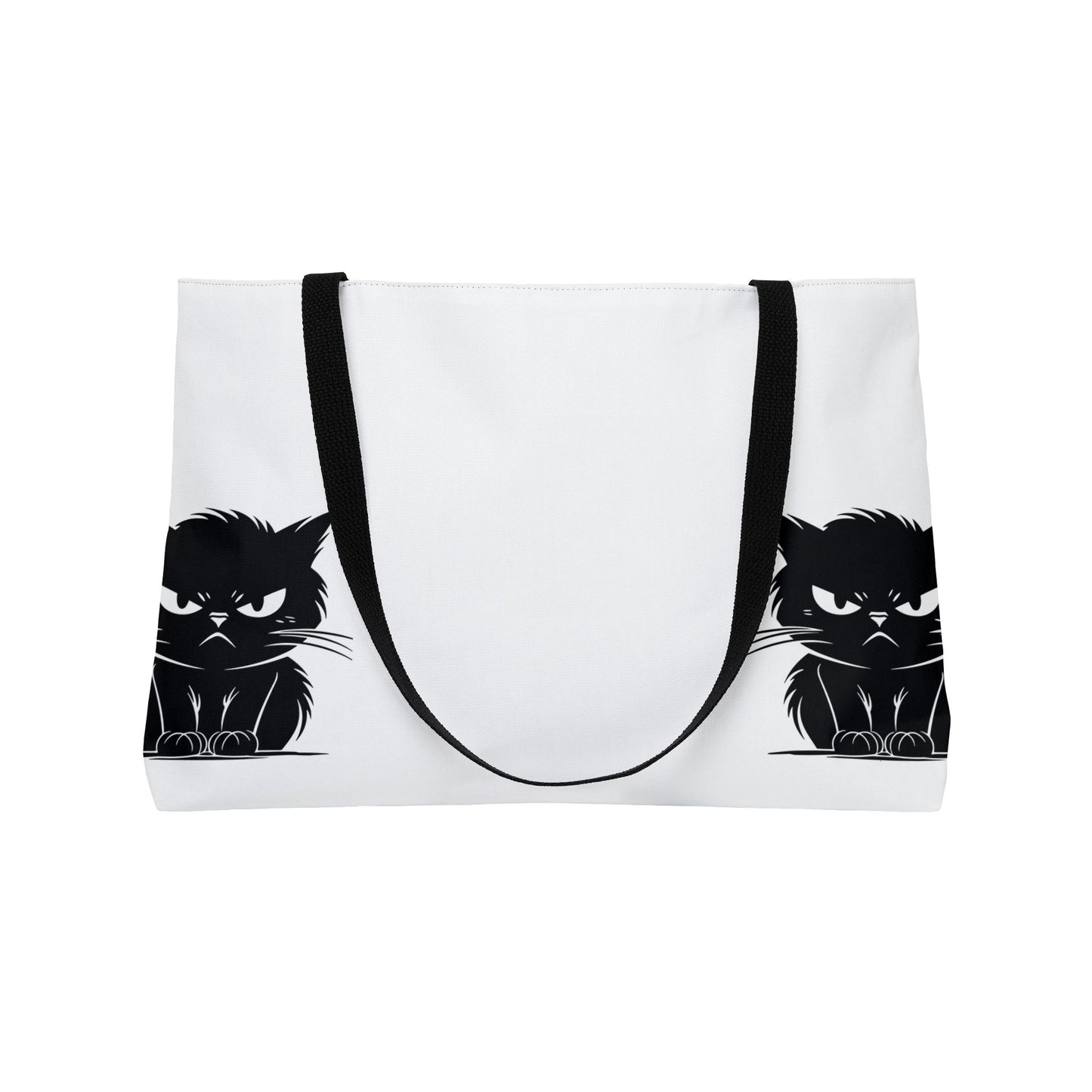 Angry Cat Weekender Tote Bag