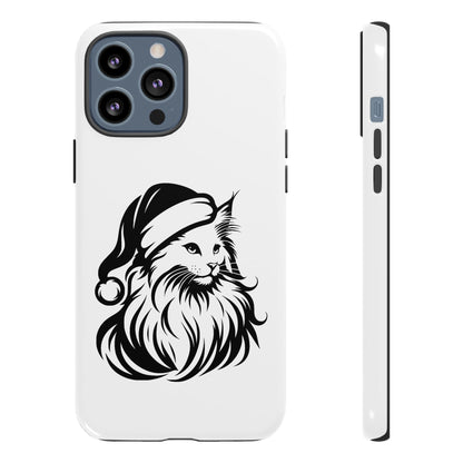 Santa Paws Cat iPhone Case