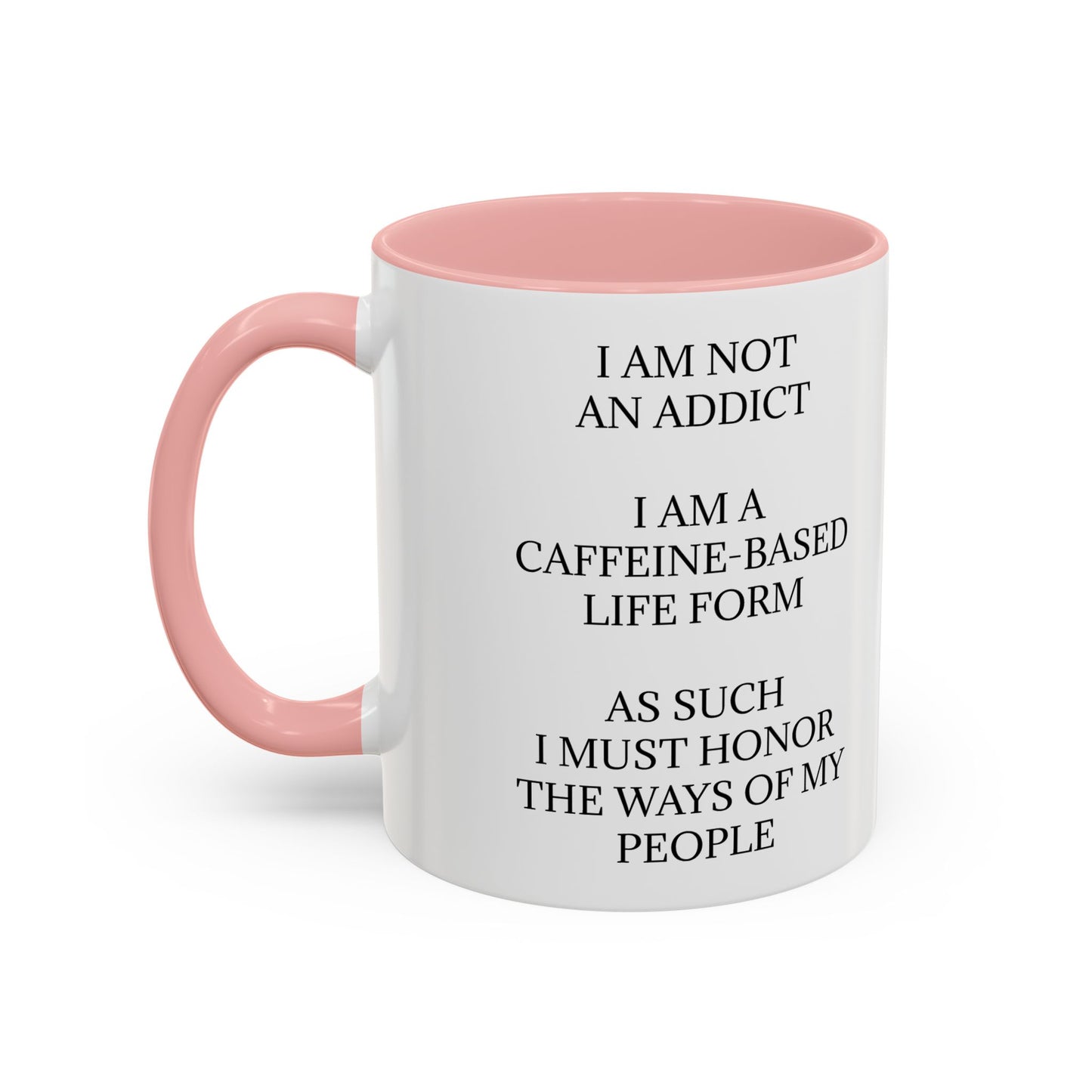 Not An Addict 2-Tone Coffee Mug