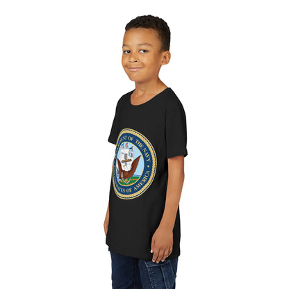 US Navy Youth Unisex Short Sleeve Crewneck Tee