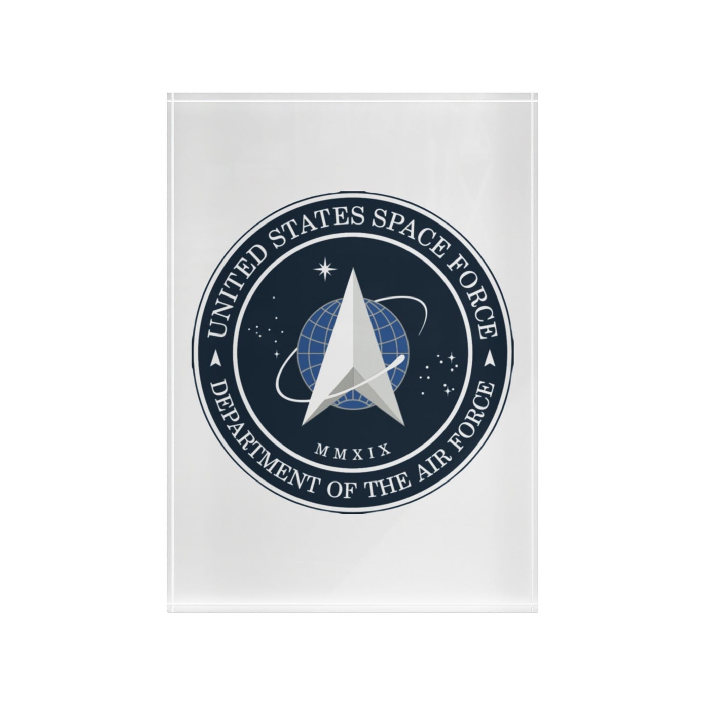 US Space Force Acrylic Photo Block